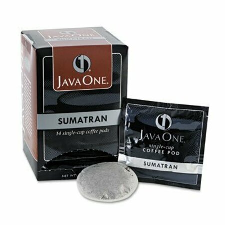 JAVA TRADING CO. Java One, Coffee Pods, Sumatra Mandheling, Single Cup, 14PK 60000